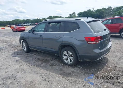 2018 Volkswagen Atlas 3.6L V6 Se from USA, damaged, VIN 1V2CR2CA2JC505488